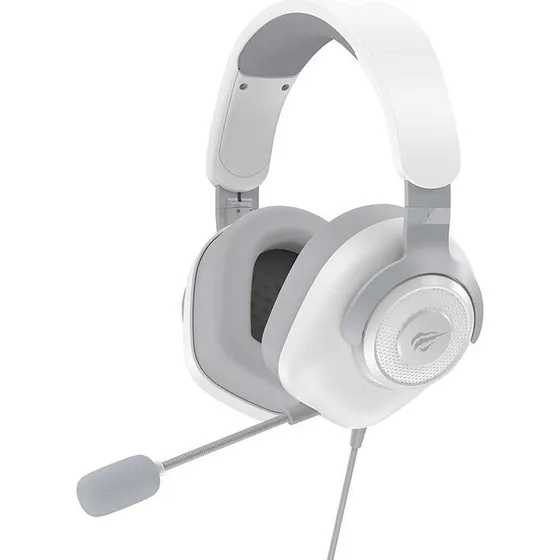 Havit H2230D Gaming Headset, Hvid, 3,5 mm
