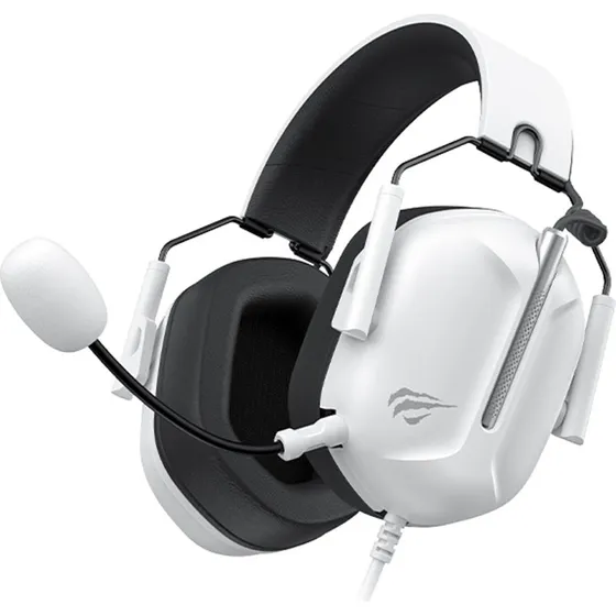 Havit H2033D Gaming Headset Hvid-Sort
