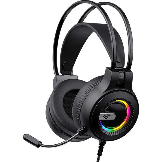 Havit H2040d Gaming Headset, Sort med RGB