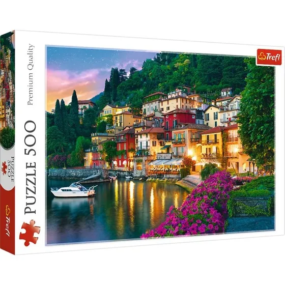 TREFL Comosjön Italien Puslespil, 500 bit