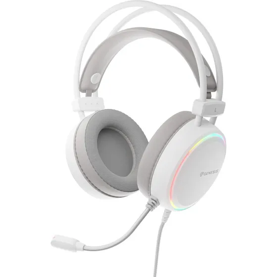 Genesis Neon 613 G2 Kablet Gaming Headset Hvid