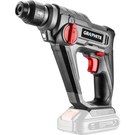 Graphite Energy+ Borehammer 18V SDS Plus (Uden Batteri)