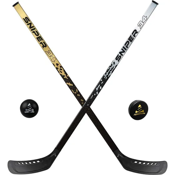 SportMe Sniper Streethockey 2-pak 87 cm, Guld/Silver