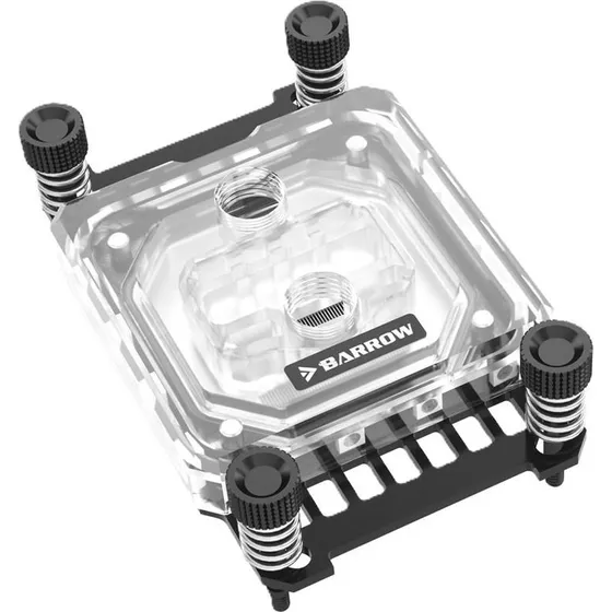 Barrowch LTYK3A-04 V2 vandblok til CPU, sort, G1/4, AM4/AM5