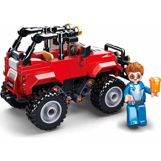 Sluban Red Offroader - 135 dele byggesæt