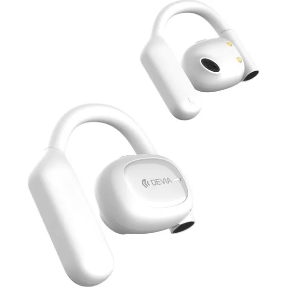 Devia Star E2 OWS Bluetooth-hovedtelefoner, hvid