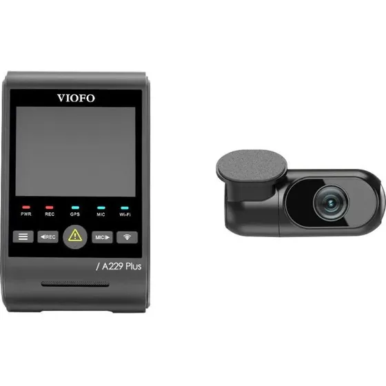 Viofo A229 Plus 2CH 2K+2K GPS Dashcam - Sort