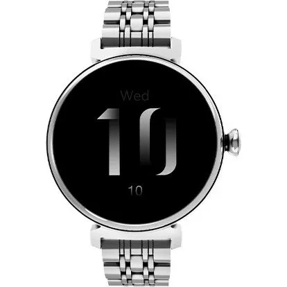 HiFuture Aura Smartwatch, 1,08" AMOLED, IP68, Sølv