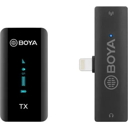 Boya BY-XM6-S3 Trådløs Mikrofon (Lightning)