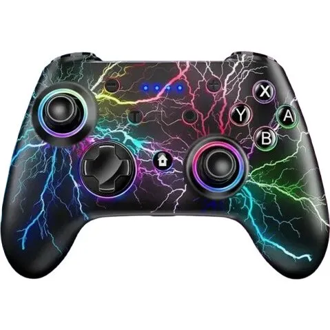 Deep Explorer Trådløs Controller - Thunder til Switch & Switch 2