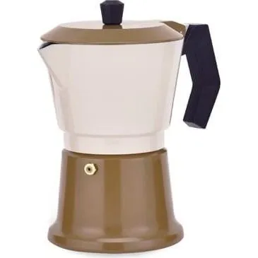 Maestro MR-1657-3 Mokkakande, 3 Kopper, Beige/Bronze