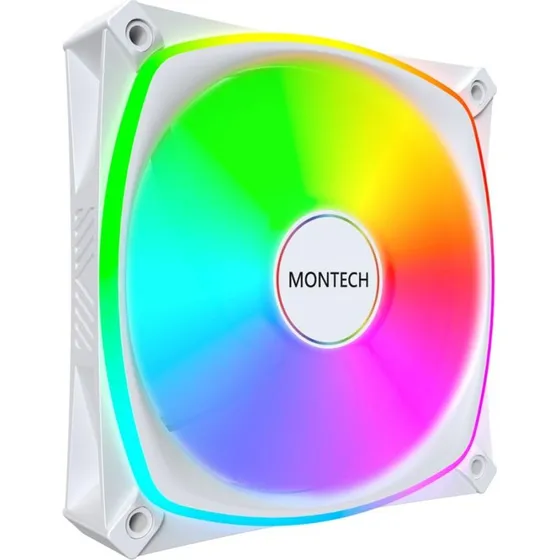 Montech AX120 Pro 120 mm Hvid 3-pak Kabinetventilator