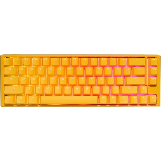 Ducky One 3 SF Mekanisk Tastatur 65 % Gul Tysk Layout