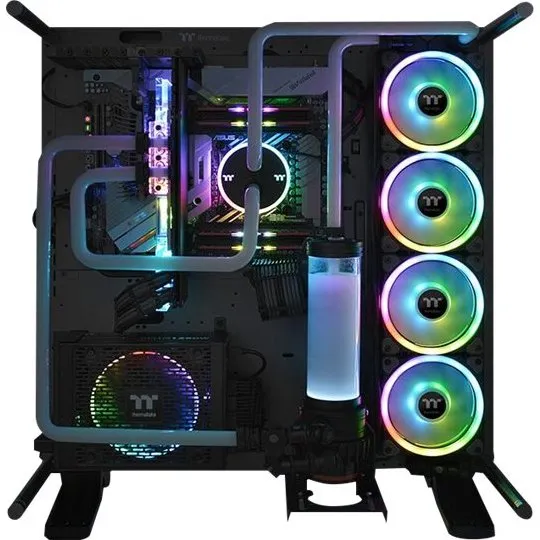 Thermaltake Riing Trio 12 RGB 120 mm 3-pack Sort