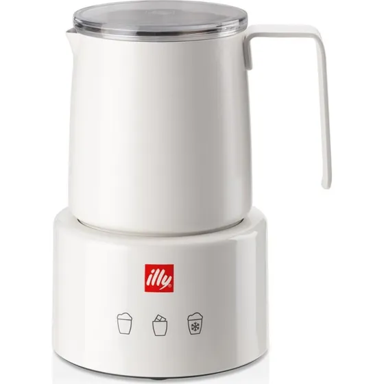 illy Cappuccinatore Montalatte Elettrico, hvid, 250 ml