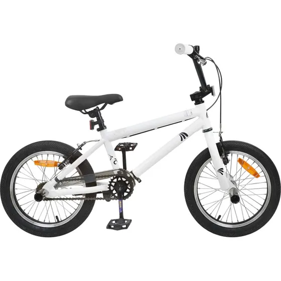 vidaXL BMX Cykel 20" Hvid for over 9 år