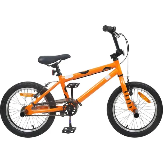 vidaXL BMX Cykel 16" Orange til 5-8 år