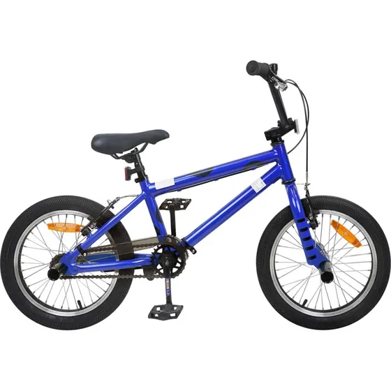 vidaXL BMX Cykel 16" Mørk Blå til 5-8 År