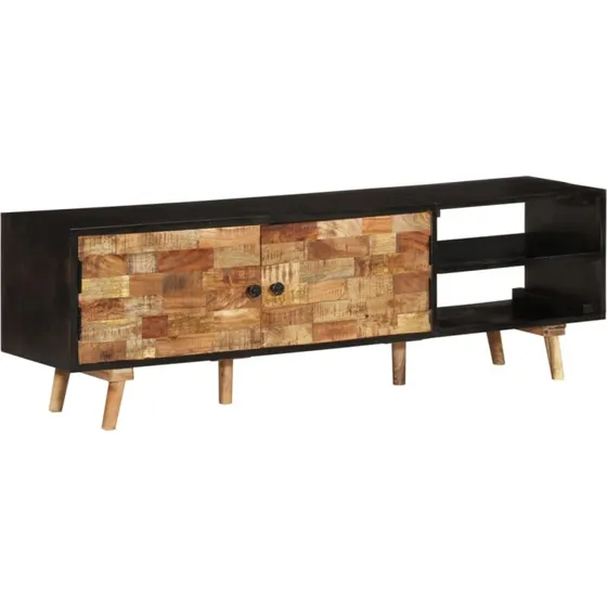vidaXL tv-bord 140x30x45 cm ru mangotræ & akacietræ