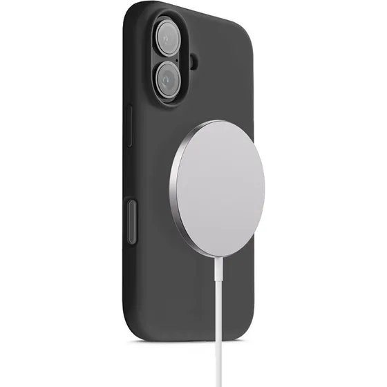 Crong Color Cover Magnetic MagSafe iPhone 17, Sort