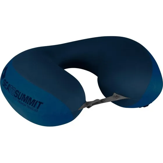 Sea To Summit Aeros Premium Traveller Rejsehovedpude, Navy