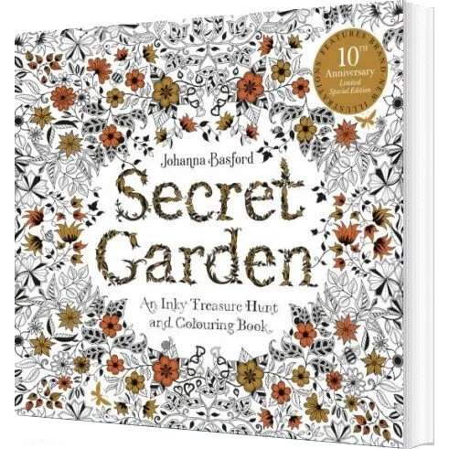 Johanna Basford: Secret Garden – 10-års jubilæumsudgave