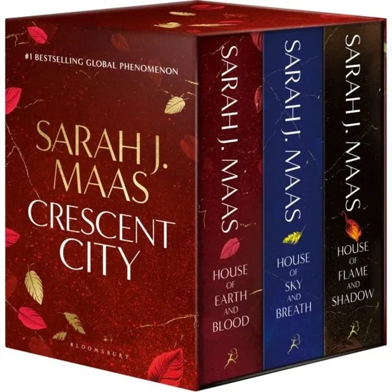 Sarah J. Maas: Crescent City - Alle tre bøger i en boks