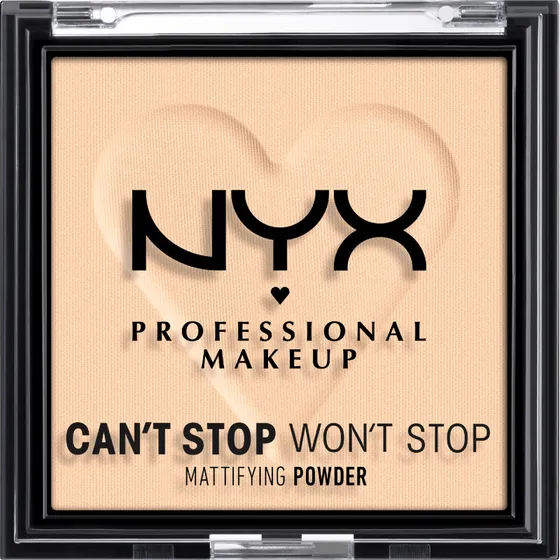 NYX Prof. Makeup Can't Stop Won't Stop Mattifying Powder 6 g - Light
