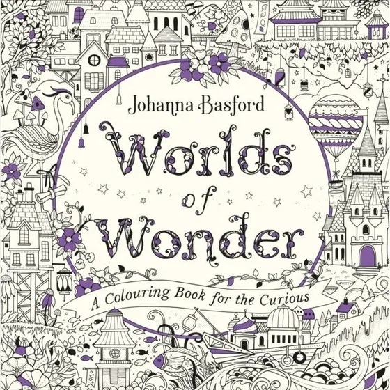 Johanna Basford: Worlds of Wonder - Farvebog for de nysgerrige