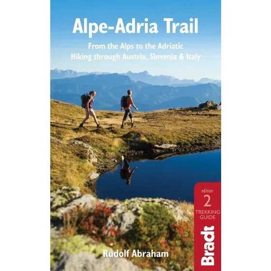 Bradt Alpe-Adria Trail – Rejseguide til 750 km trekning gennem Østerjylland, Slovenien og Italien