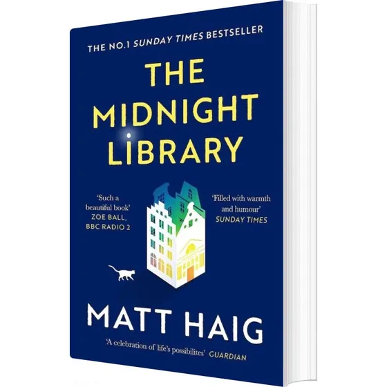 The Midnight Library - Matt Haig - Engelsk bog