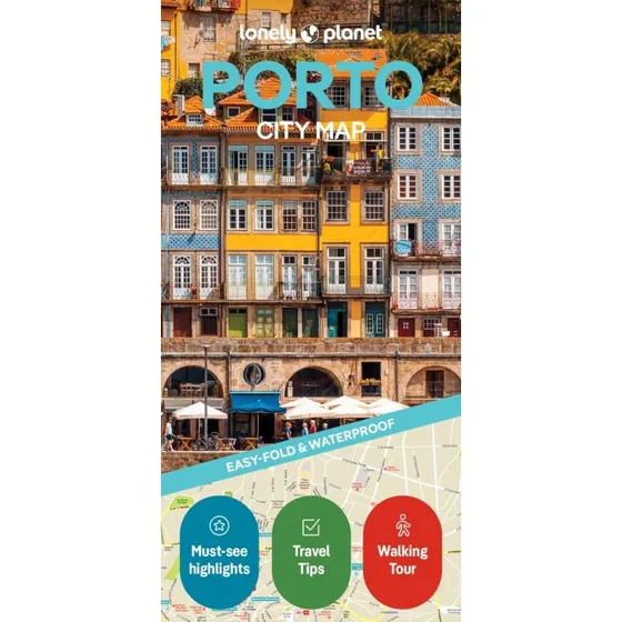 Lonely Planet Porto City Map - Engelsk, vandtæt