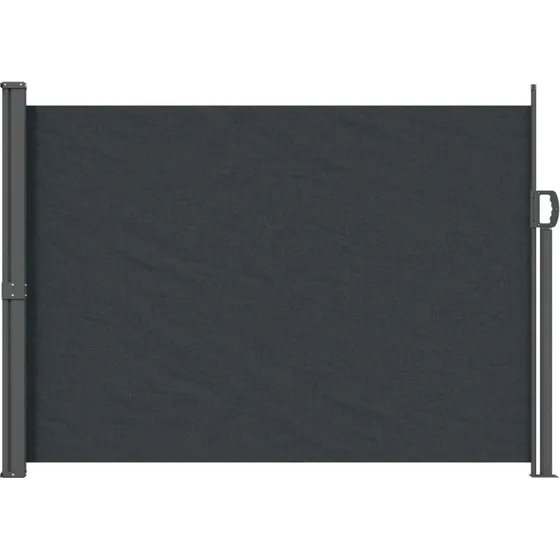 vidaXL Udtrækkeligt Side-Markise 120 x 300 cm, 100% Polyester med PU-Behandling, Stålramme