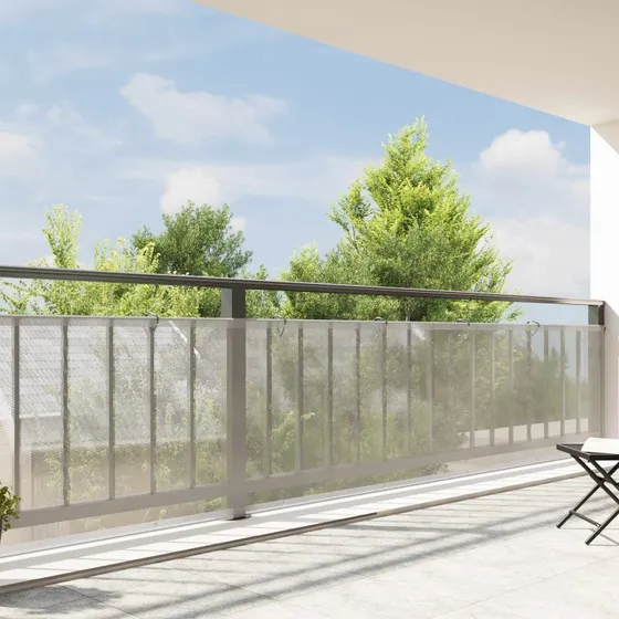 vidaXL Transparent Planteovertræk 1 x 12 m PE