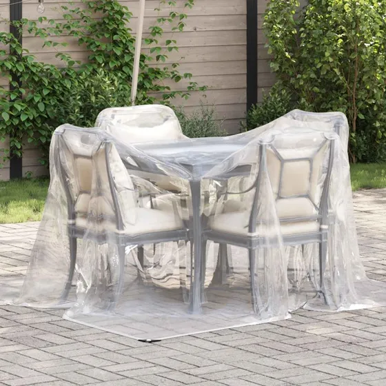 vidaXL Planteovertræk 2 x 2 m Transparent PE