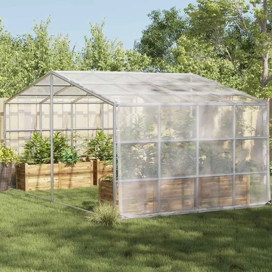 vidaXL Planteovertræk 4 x 5 m Transparent PE