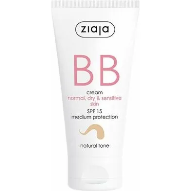 Ziaja BB Cream Normal/Tør/Sensitiv Natural Tone SPF15 50 ml