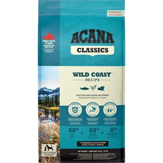 Acana Classics Wild Coast 14,5 kg tørfoder