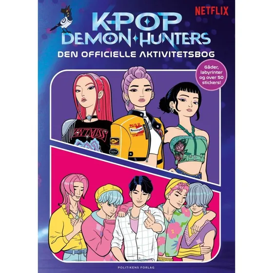 Kpop Demon Hunters: Den officielle aktivitetsbog – Pocketbog