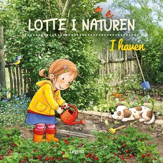 Lotte i haven - Børnebog om natur og opdagelse