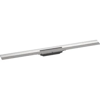Hansgrohe RainDrain Flex 900 mm afløbsrende, børstet rustfrit stål, vægmontering