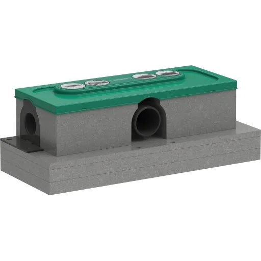 Hansgrohe uBox universal indbygningsdel, Ø50 mm, vandret