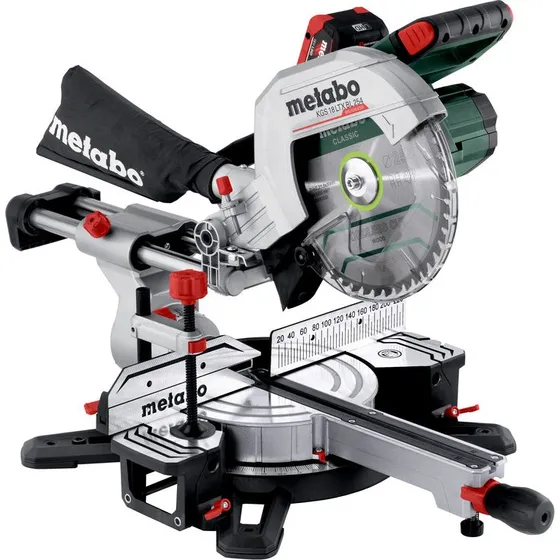 Metabo KGS 18 LTX BL 18V 25,4 cm, 2x8,0Ah Batterier