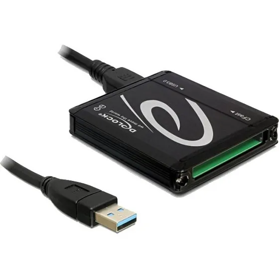 DeLOCK 91686 USB 3.0 CFast-kortlæser, sort