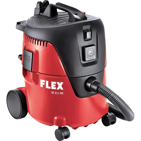 FLEX VC 21 L MC Våd/Tør Støvsuger 1250W, 20L, Rød/Sort