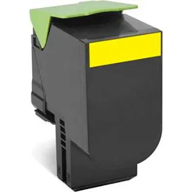 Lexmark Gul Toner 80C2SYE, 2000 sider, for CX310dn