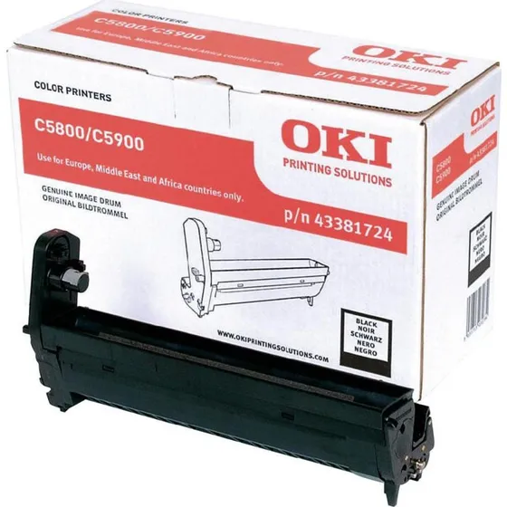 OKI Tromle C5800/5900 Sort, 20000 Sider