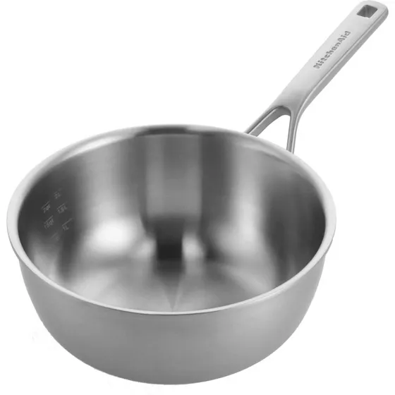 KitchenAid Multiply 24 cm / 3,7 L kasserolle silver