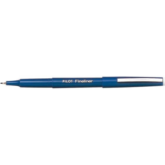 Pilot Filtpen 1,2 mm med hætte, blå
