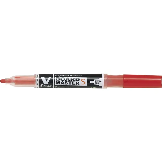 Pilot BG V Whiteboardmarker Rød, Extra Fine, 10 stk